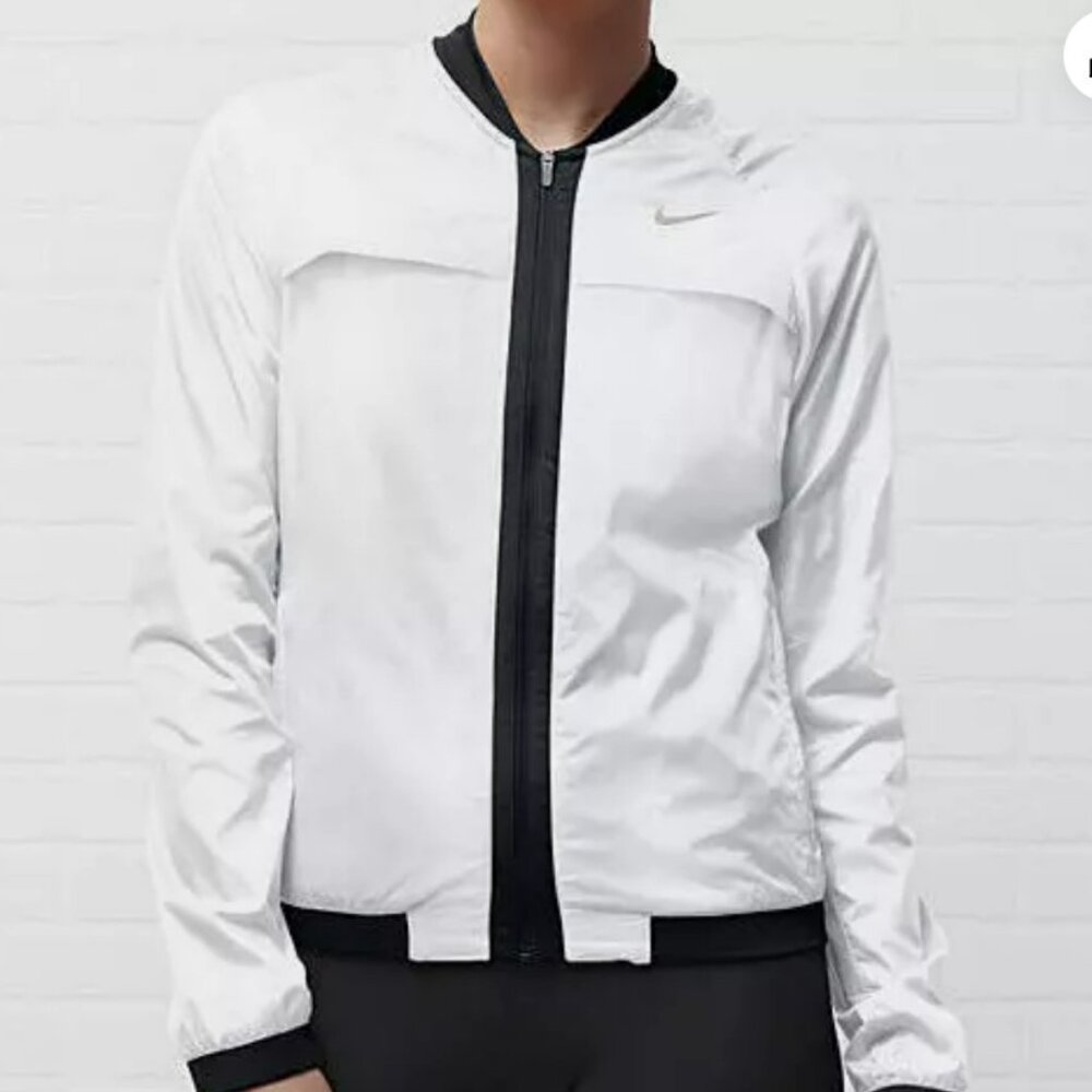 Nike Women's Sphere Bomber Jacket 520336-100 WMN Large NEW